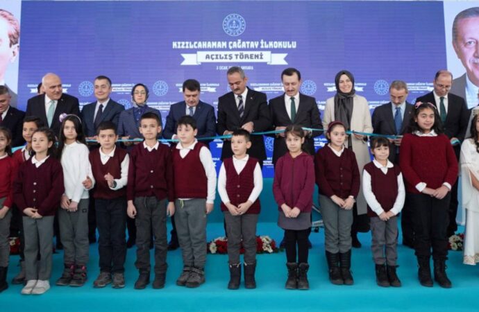 Bakan Özer Ankara’da İlkokul Açılışı Yaptı