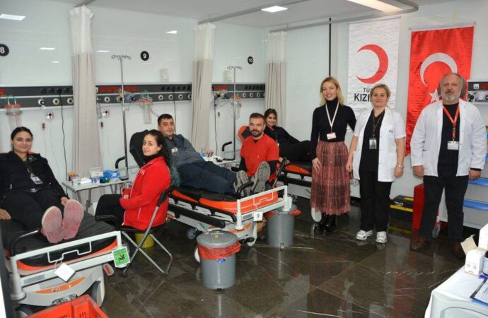 Egepol Çalışanlarından Kan Bağışı Kampanyası