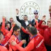 Bakan Tekin, Down Sendromlu Futsal Milli Takımını Ağırladı