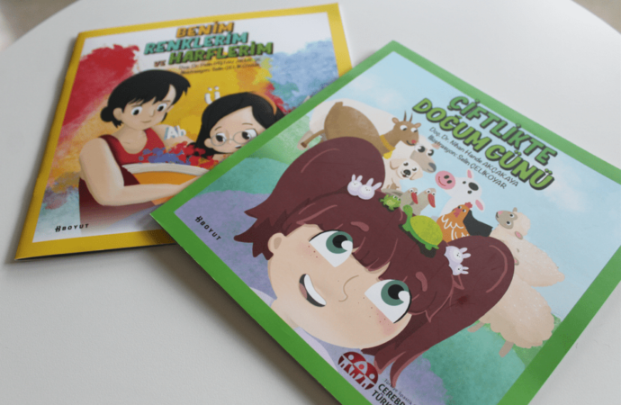 Cerebral Palsy Türkiye’den Çocuklara İki Yeni Kitap